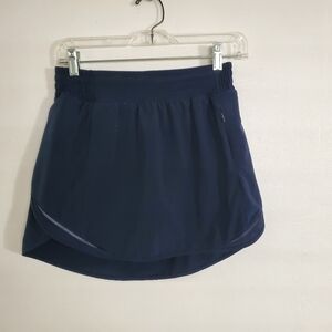 Lululemon Hotty Hot High-Rise SkirtTrue Navy 6 Euc